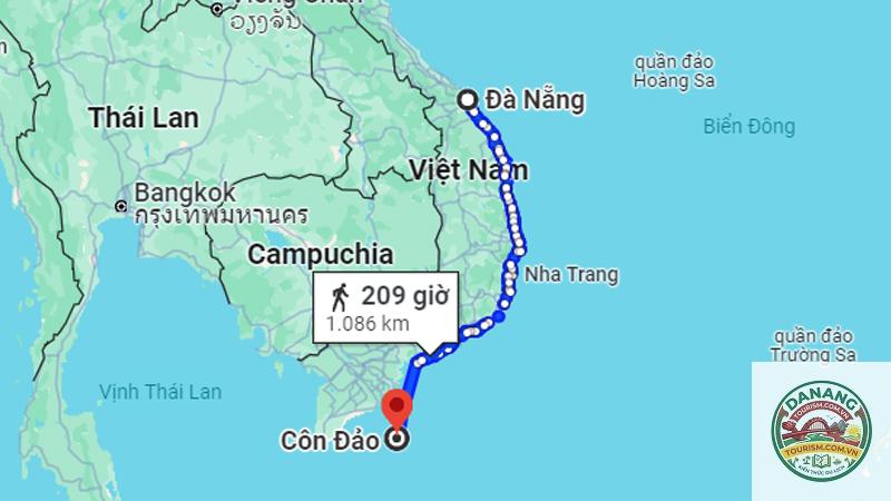 nhà xe đà nẵng đi côn đảo - Hình 2