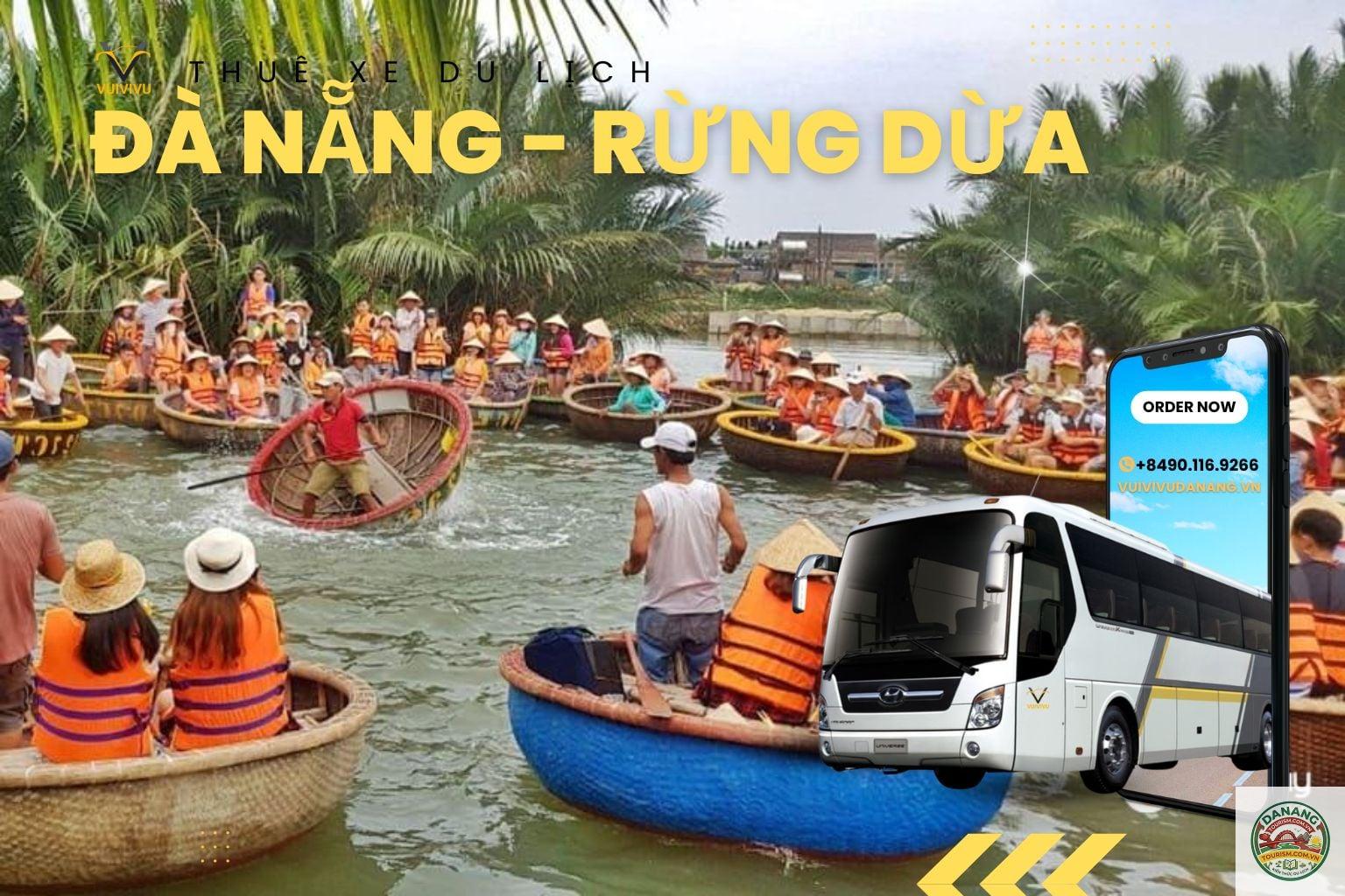 nhà xe đà nẵng đi rừng dừa bảy mẫu - Hình 5