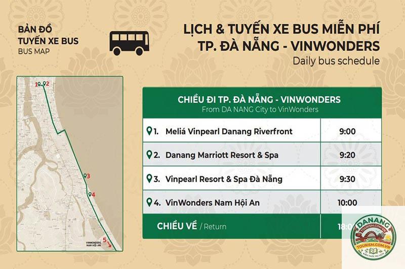 nhà xe đà nẵng đi vinwonders nam hội an - Hình 2