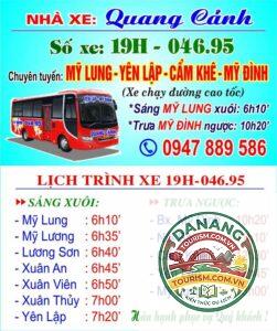 nhà xe hà nội đi biển mỹ khê