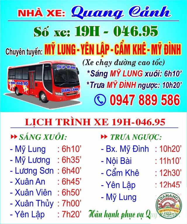 nhà xe hà nội đi biển mỹ khê - Hình 1
