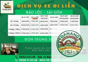 nhà xe sài gòn đi bảo lộc