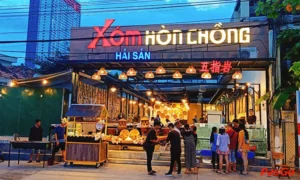 quán ăn gần hòn chồng