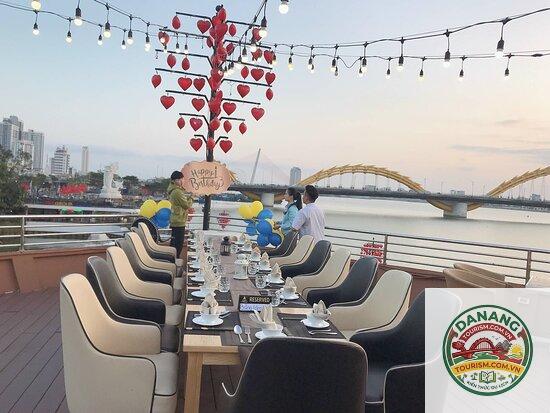 quán cafe ngắm cầu rồng - Hình 4
