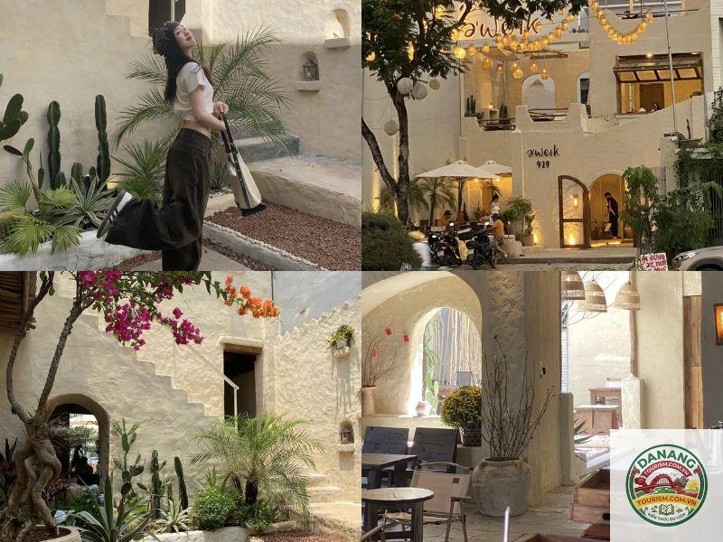 quán cafe phong cách địa trung hải đà nẵng - Hình 2