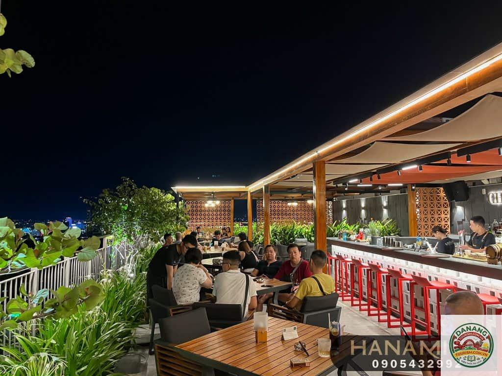 quán cafe rooftop đà nẵng - Hình 2