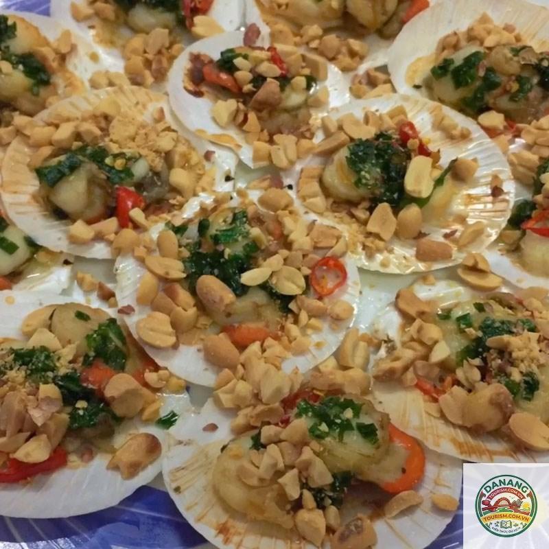 sò điệp nướng mỡ hành - Hình 2