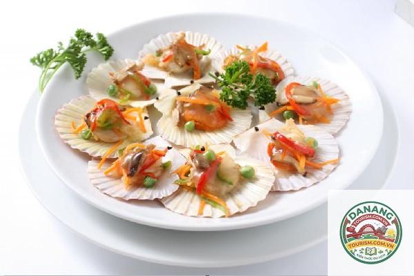 sò điệp nướng mỡ hành - Hình 3
