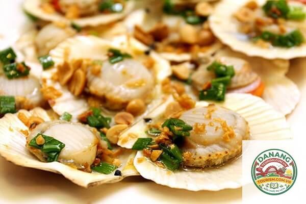 sò điệp nướng mỡ hành - Hình 5