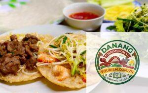 bánh xèo tôm nhảy đà nẵng