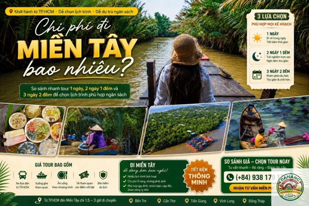 chi phí du lịch Bến Tre