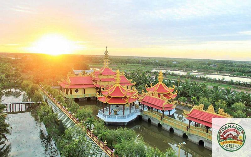 đền nổi tiếng ở Bến Tre