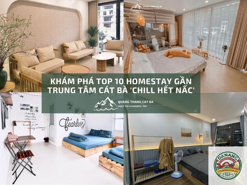 homestay trung tâm cát bà