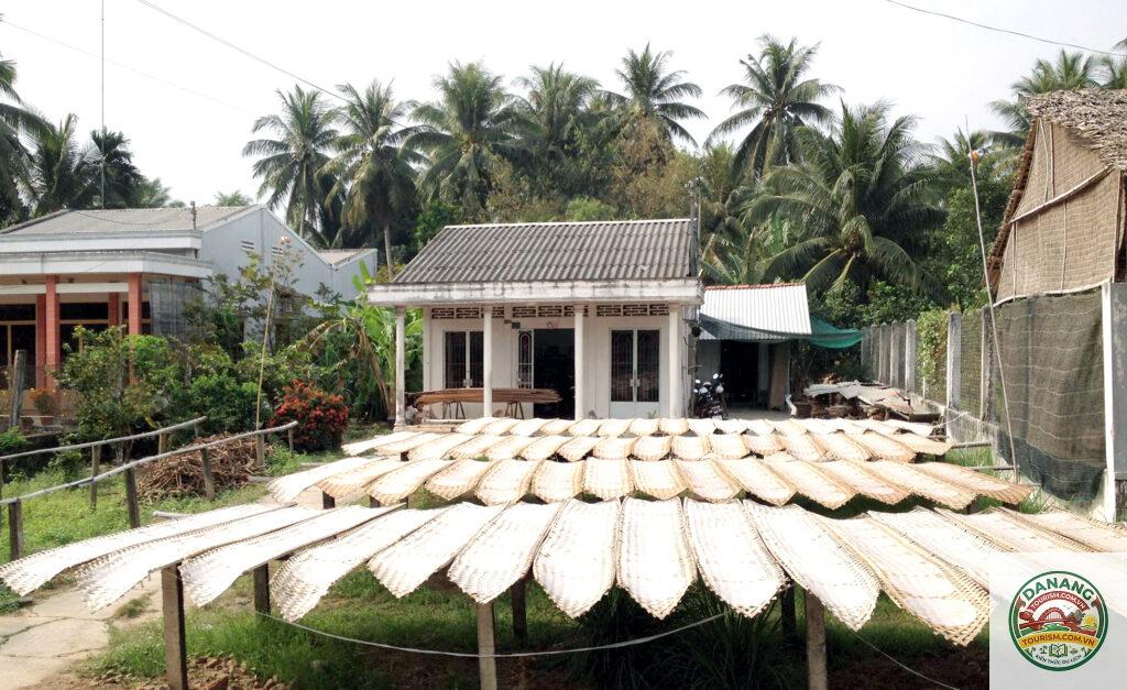 làng nghề bánh tráng Bến Tre