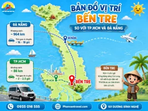 lịch trình khám phá Bến Tre