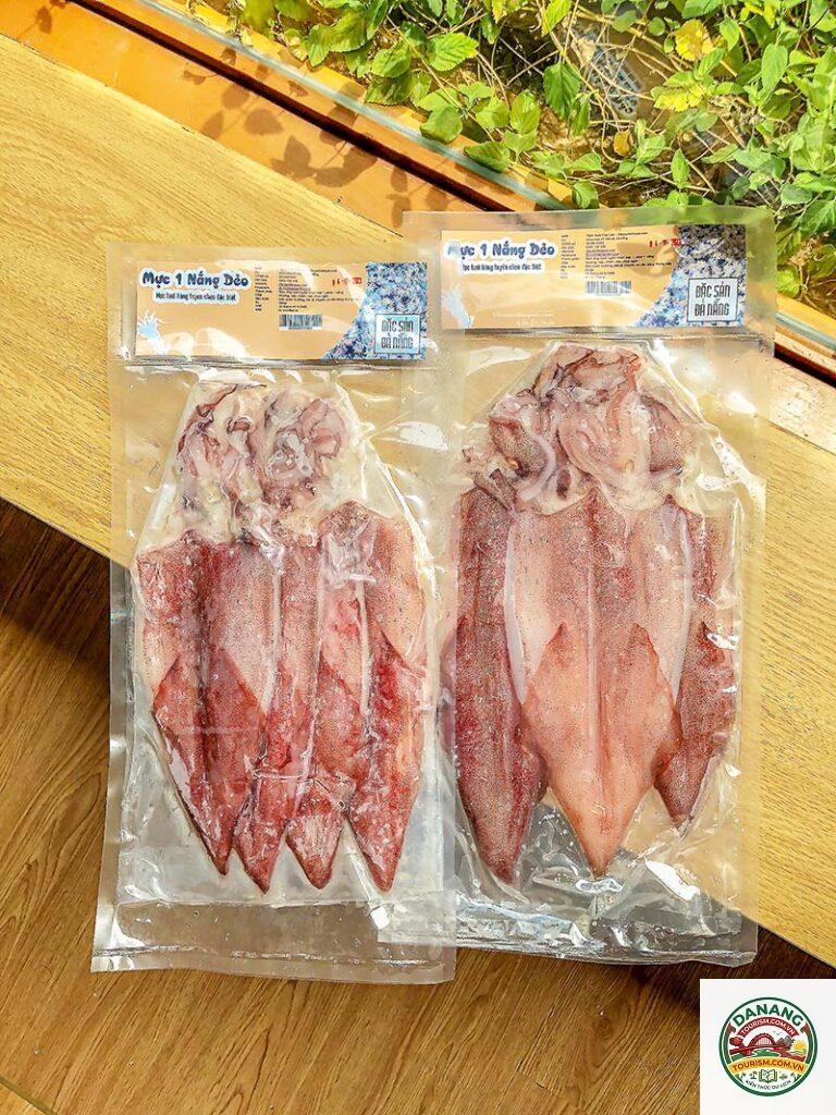 mực một nắng đà nẵng làm quà