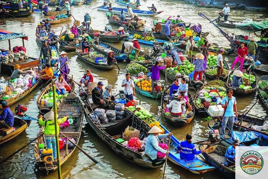 tham quan chợ nổi Bến Tre - Image 3